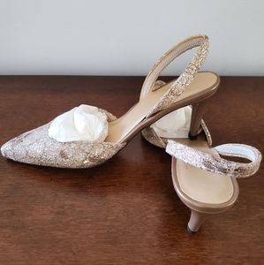 Stuart Weitzman sugarlace dress shoes